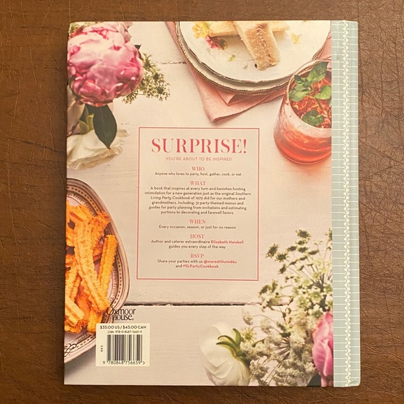 Southern Living Party Cookbook by Elizabeth Heiskell - New Condition - Picture 3 of 3